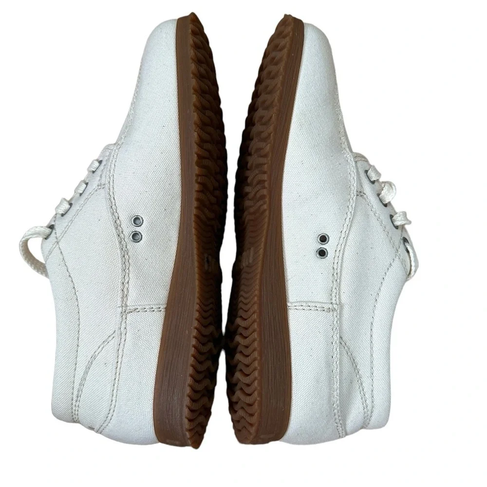 Hogan by TOD'S Scarpa H. Easy Donna Khaki Canvas Sneakers Shoes US 6.5 - Picture 6 of 10